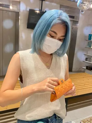 ミディアム カラー welring hair salonのヘアスタイル