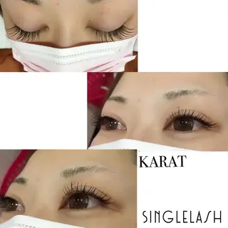 マツエク・マツパ ★KAEDE★伊勢崎 【KARAT】のマツエク・マツパデザイン