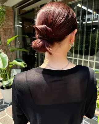 ヘアアレンジ 大山 みしろのヘアスタイル