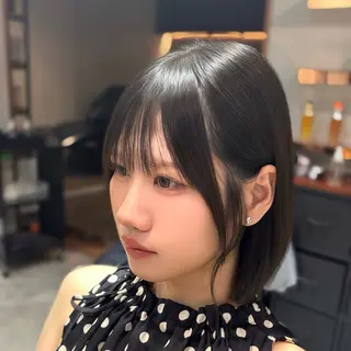 ミディアム カラー RYU韓国ヘア/レイ ヤー/透明感艶カラーのヘアスタイル