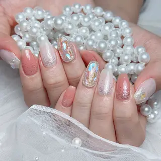 ネイル M🌷nail 長さだし専門店のネイルデザイン