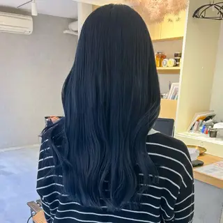 ロング カラー 甲斐 瑞稀のヘアスタイル