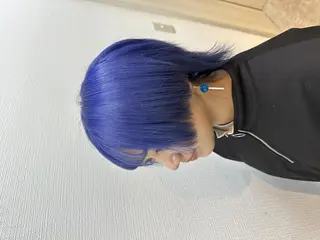 ミディアム メンズ カラー キッズ 💜美髪特化💜 MASAのヘアスタイル
