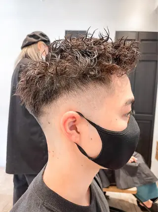 ショート パーマ メンズ 💈圧倒的メンズ特化 DAITO💈のヘアスタイル