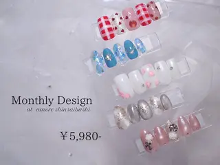 ネイル amore心斎橋店 さちかのネイルデザイン