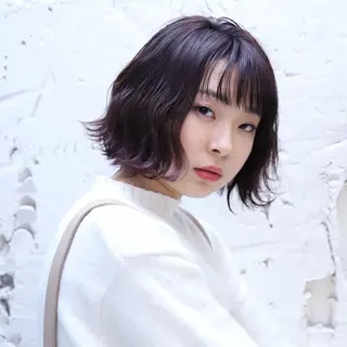 ミディアム 中山 泰徳のヘアスタイル