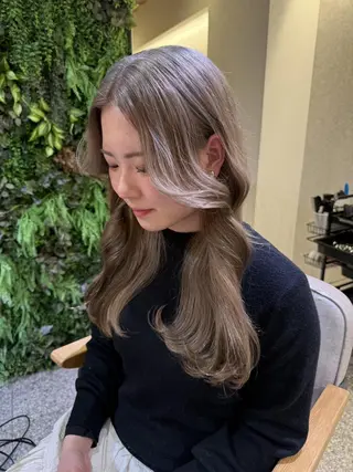 セミロング &.TIGRE KUMAMOTOのヘアスタイル