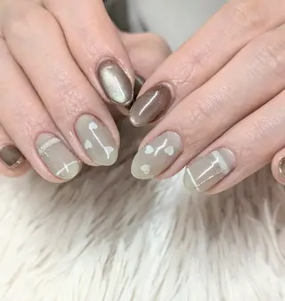 ネイル 會田 瑠衣のネイルデザイン