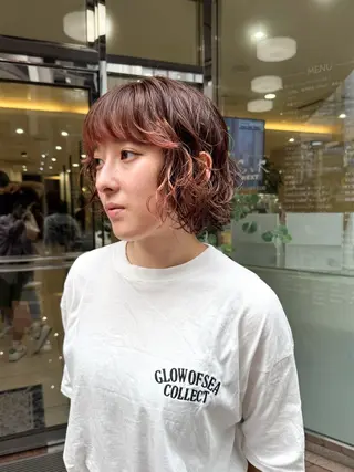 ショート パーマ Seeknext // Rukaのヘアスタイル