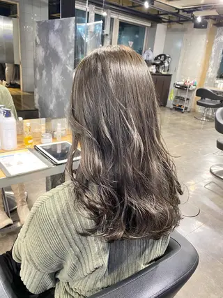 ロング カラー エフェクトブリーチ 🌟前澤啓太朗のヘアスタイル
