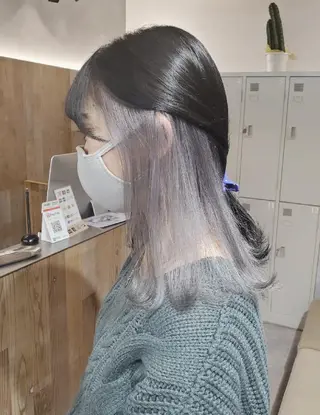 セミロング ✨本日空きあります✨ 遠田コウヘイ🌟のヘアスタイル