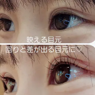 マツエク・マツパ eyelash  Recona のマツエク・マツパデザイン