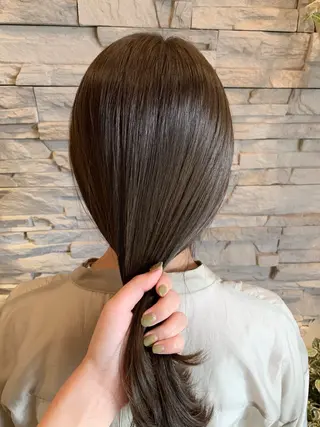 ミディアム カラー スタイリスト🌿 熊川愛理/髪質改善のヘアスタイル