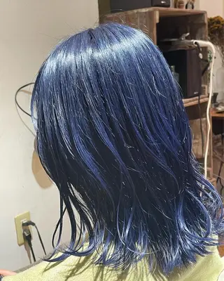 ミディアム カラー メンズカット /ボブ/ショートボブのヘアスタイル