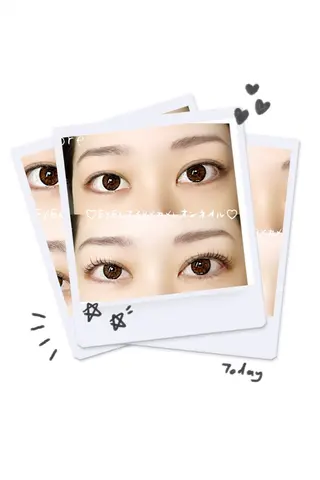 マツエク・マツパ EYEしてる megumiのマツエク・マツパデザイン