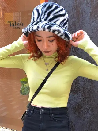 ミディアム カラー パーマ zestKalon 🔗IBUのヘアスタイル