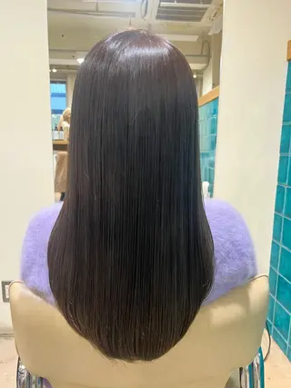ロング カラー パーマ 💛似合わせカット カラー💛 amiのヘアスタイル