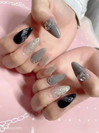 ミディアム ネイル 《LB》ラブリエ Nail&eyeのマツエク・マツパデザイン