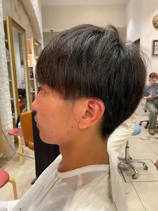 メンズ 田中 秋水のヘアスタイル