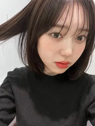 ショート カラー 渋谷/ボブ×髪質改善 輝来のヘアスタイル