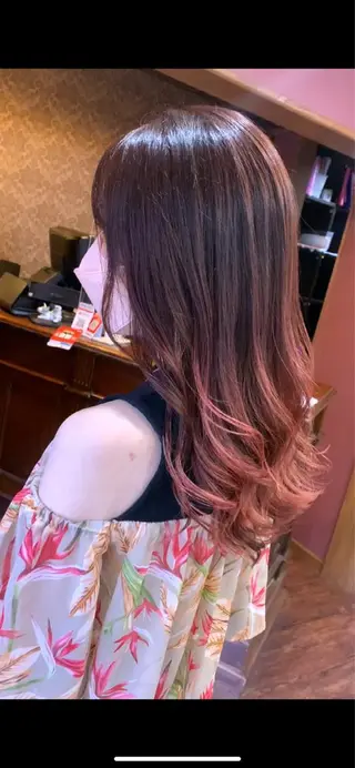 カラー 石井辰功也 フリーランス美容師のヘアスタイル