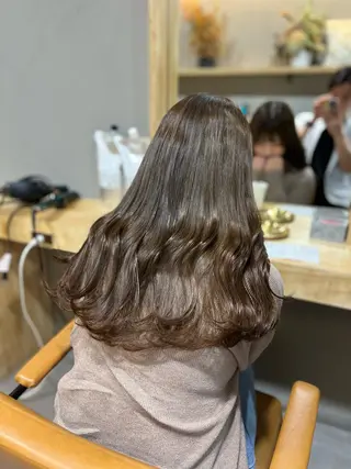 ロング カラー 神戸ボブ✂️ ioe三宮/田 伸佳のヘアスタイル