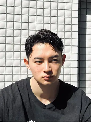 ショート メンズ 💈メンズパーマ💈 ナカザワ　　リョウのヘアスタイル