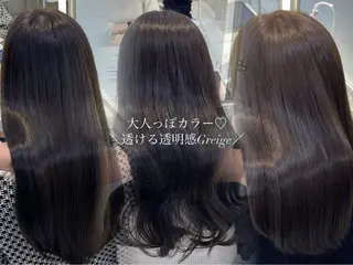 ロング カラー Hina🫧透明感 /上品/モテ🫧のヘアスタイル