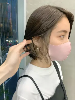 ショート カラー 🌿似合わせ透明感 カラー松本朋幸🌿のヘアスタイル