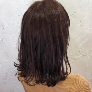 ミディアム レイヤーカット／ 髪質改善✨山中優のヘアスタイル