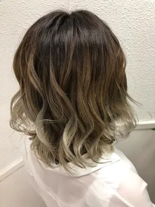 ショート カラー 髪質改善/美髪矯 正ヤマモトハルキのヘアスタイル