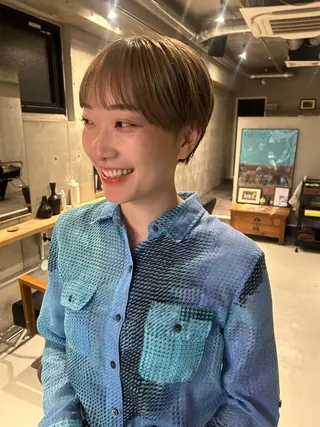 ショート 石原 実のヘアスタイル