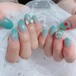 カラー ネイル Moonstone Salonのネイルデザイン