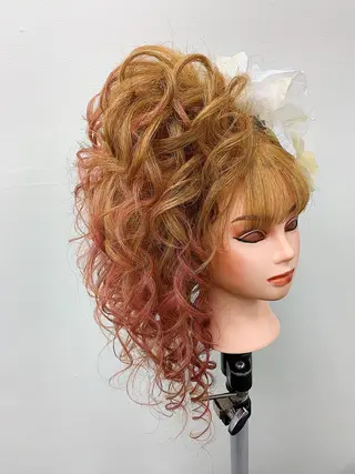 ロング 京都最安価エクステ muuka🦋のヘアスタイル