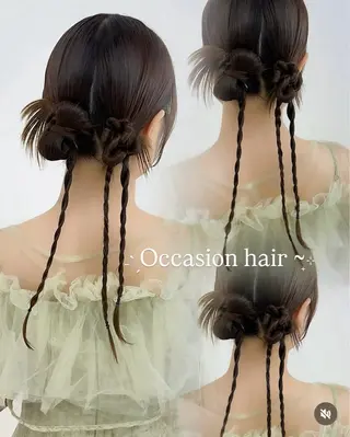 ヘアアレンジ ミディアムカット/ COA銀座🐩マコのヘアスタイル