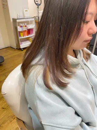 ロング 似合わせカット /ニュアンスパーマのヘアスタイル