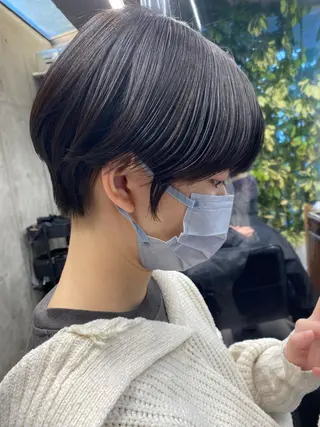 ショート ショート・ウルフ✂︎ 安住有咲子のヘアスタイル