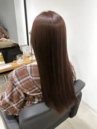 カラー anB アオイのヘアスタイル