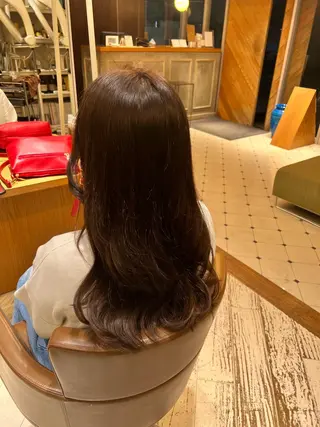 カラー 似合わせカット /宮本セナのヘアスタイル