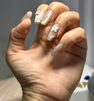 ネイル Horie 雪のネイルデザイン