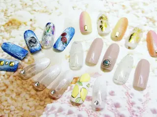 ネイル ティーエヌ 金山駅東口店のネイルデザイン