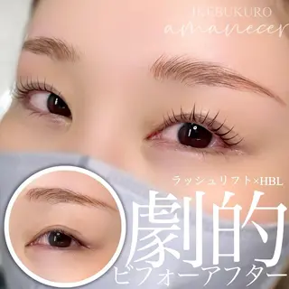 マツエク・マツパ アイブロウ amanecer Ｋ.MIYUのマツエク・マツパデザイン