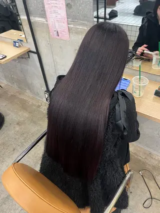 カラー ブリーチカラー×艶 🍨mihoのヘアスタイル