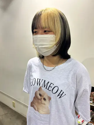 ショート unsarto所属・レイヤー💫パーマ 🌙 nanacoのヘアスタイル