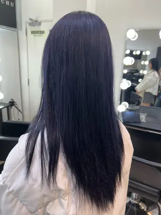 ロング ブリーチ縮毛矯正 ／   DAIA🔥のヘアスタイル