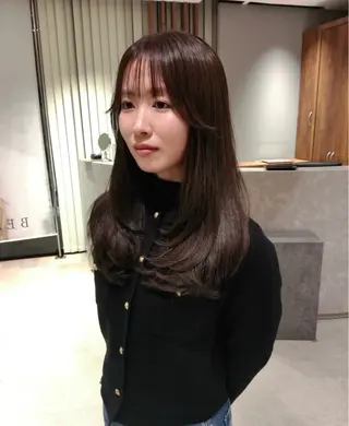ロング カットモデル募集 🔥中浜　稜のヘアスタイル
