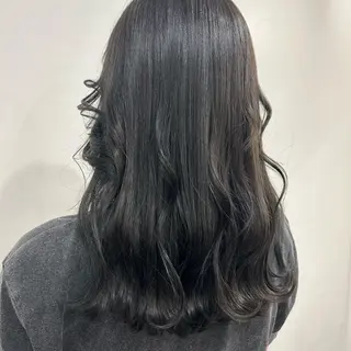 セミロング カラー ヘアアレンジ SHIAN 立川 🍑すずかのヘアスタイル