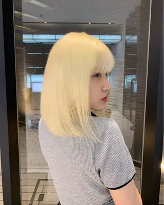 ロング ハッシュカット ✦·.⋆  SAYAのヘアスタイル