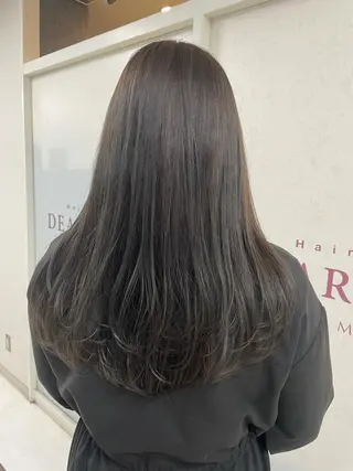 ロング カラー ヘアアレンジ ﾅﾁｭﾗﾙ艶ｶﾗｰ 戸田めぐみのヘアスタイル