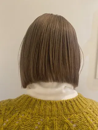 ミディアム カラー 砂原 ひよりのヘアスタイル